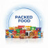 Packed food